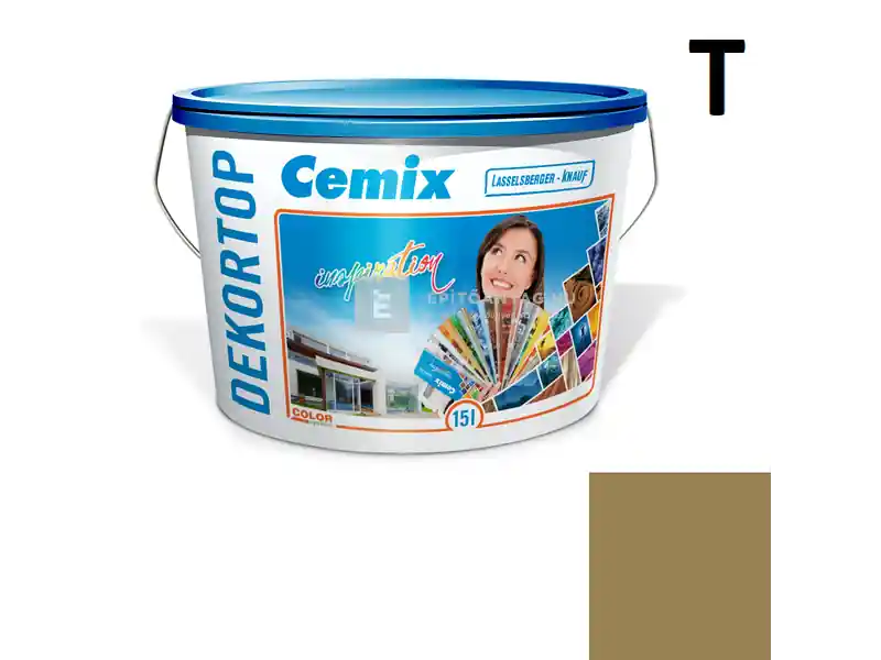 Kedvezmény Cemix 2802 DekorTOP diszperziós homlokzatfesték 6919 intense 15 l