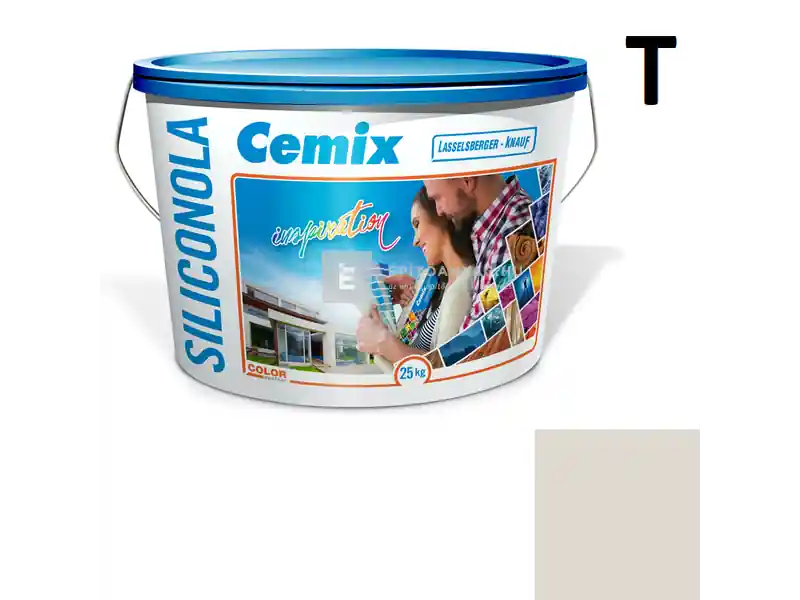 Cemix 2733 SiliconOLA szilikon vékonyvakolat, kapart 1,5 mm 4971 brown 25 kg Exkluzív ajánlat