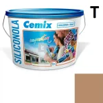 Alacsony ár Cemix 2733 SiliconOLA szilikon vékonyvakolat, kapart 1,5 mm 4965 brown 25 kg