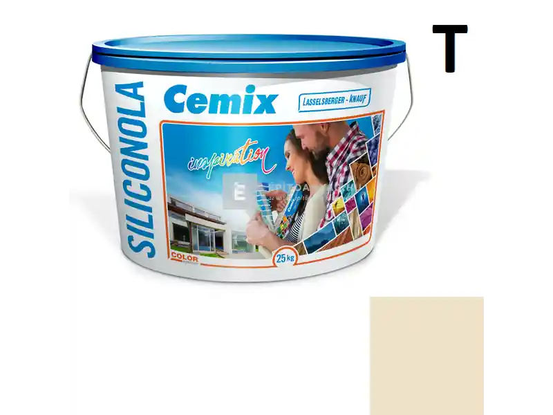 Cemix 2733 SiliconOLA szilikon vékonyvakolat, kapart 2 mm 4351 orange 25 kg Olcsóbb