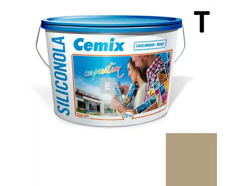 Akció Cemix 2733 SiliconOLA szilikon vékonyvakolat, kapart 2 mm 4557 green 25 kg