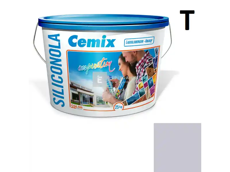 Árengedmény Cemix 2733 SiliconOLA szilikon vékonyvakolat, kapart 2 mm 4755 blue 25 kg