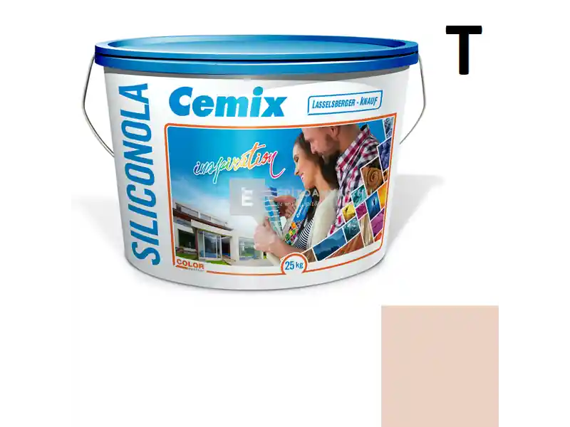 Utolsó esély Cemix 2733 SiliconOLA szilikon vékonyvakolat, kapart 2 mm 5177 rusty 25 kg