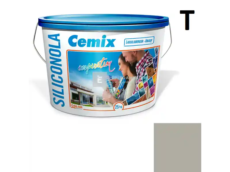 Kihagyhatatlan ajánlat Cemix 2733 SiliconOLA szilikon vékonyvakolat, kapart 2 mm 5337 rock 25 kg