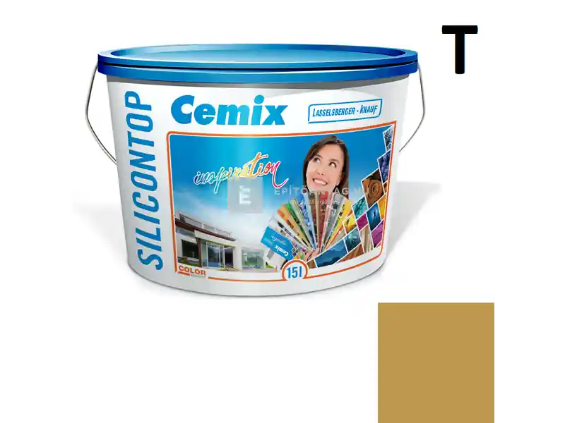 Cemix 2733 SiliconOLA szilikon vékonyvakolat, dörzsölt 2 mm 4379 orange 25 kg Legkelendőbb