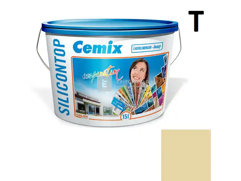 Biztonságos fizetés Cemix 2733 SiliconOLA szilikon vékonyvakolat, dörzsölt 2 mm 4373 orange 25 kg