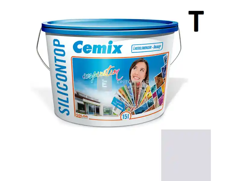 Kihagyhatatlan ajánlat Cemix 2733 SiliconOLA szilikon vékonyvakolat, dörzsölt 2 mm 4751 blue 25 kg