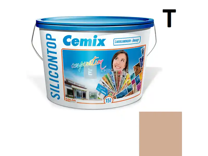 Cemix 2733 SiliconOLA szilikon vékonyvakolat, dörzsölt 2 mm 4925 brown 25 kg Expressz szállítás