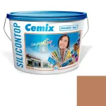 Cemix 2733 SiliconOLA szilikon vékonyvakolat, dörzsölt 2 mm 4967 brown 25 kg Kedvezmény