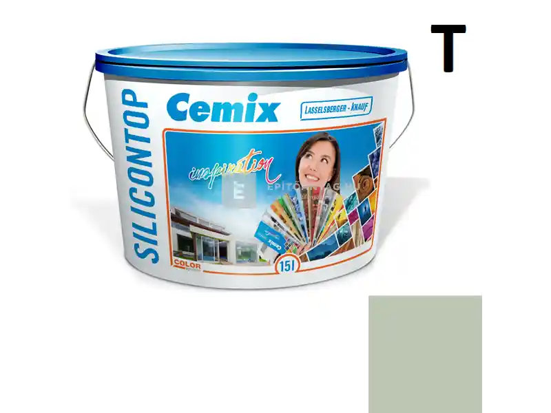 Olcsóbb Cemix 2800 SiliconTOP szilikon homlokzatfesték 4525 green 15 l