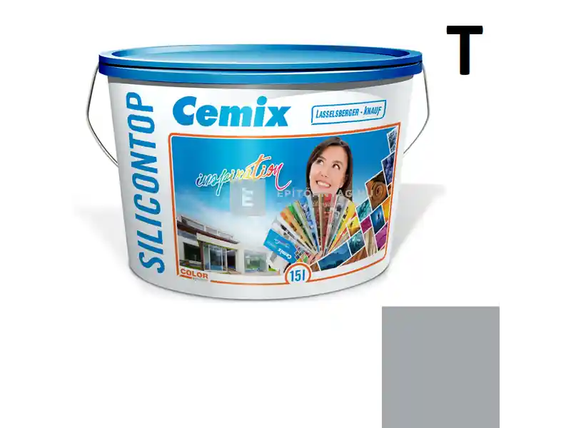 Végkiárusítás Cemix 2800 SiliconTOP szilikon homlokzatfesték 5323 rock 15 l