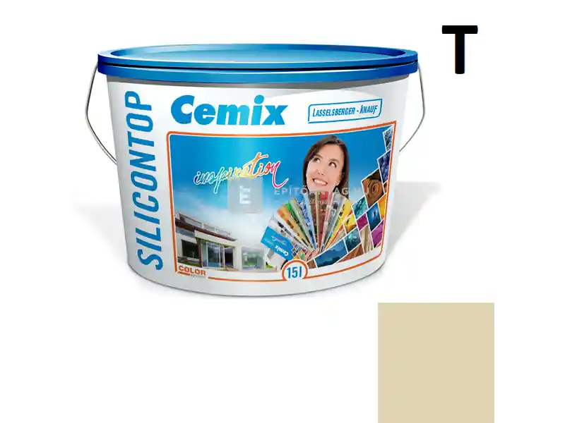 Szezonális akció Cemix 2800 SiliconTOP szilikon homlokzatfesték 6913 intense 15 l