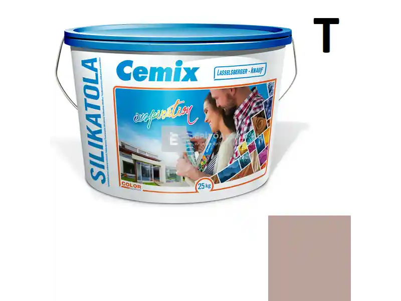 Azonnal elérhető Cemix 2722 SilikatOLA szilikát vékonyvakolat, kapart 2 mm 5155 rusty 25 kg