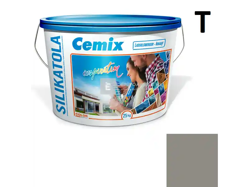 Cemix 2722 SilikatOLA szilikát vékonyvakolat, kapart 2 mm 5339 rock 25 kg Kedvezményes ár
