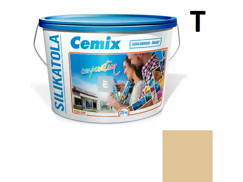 Cemix 2722 SilikatOLA szilikát vékonyvakolat, dörzsölt 2 mm 4347 orange 25 kg Ajánlat