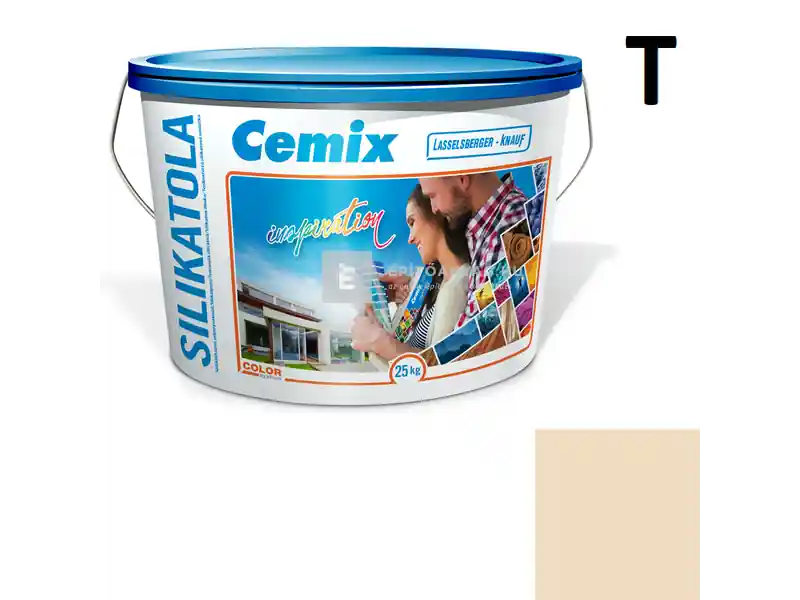 Szezonális akció Cemix 2722 SilikatOLA szilikát vékonyvakolat, dörzsölt 2 mm 5171 rusty 25 kg
