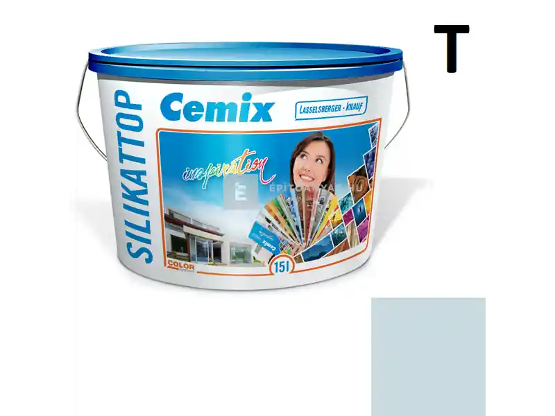 Szuper akció Cemix 2801 SilikatTOP szilikát homlokzatfesték 4711 blue 15 l