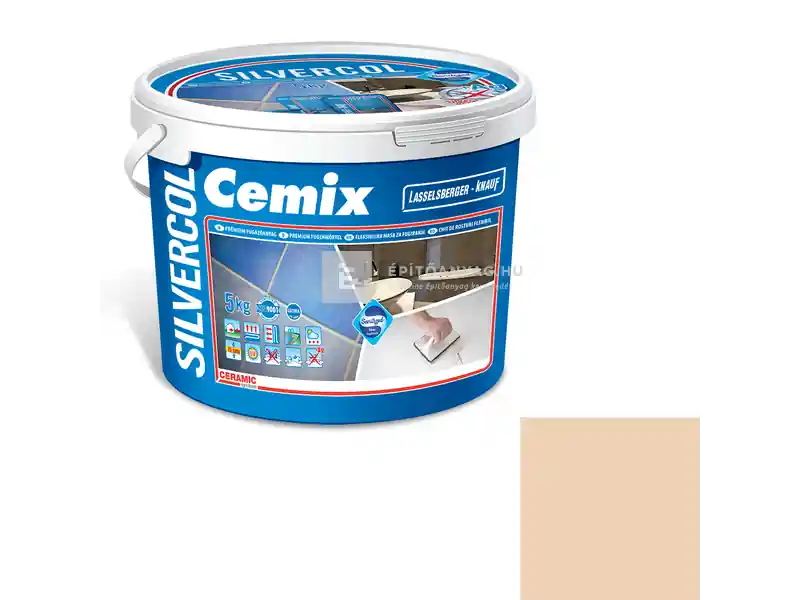 Vedd meg most Cemix 8640 SilverCol fugázó 2-15 mm bahamabeige 5 kg