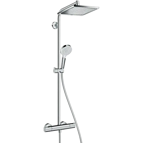 Hansgrohe Crometta E 240 zuhanyrendszer termosztátos csapteleppel Prémium