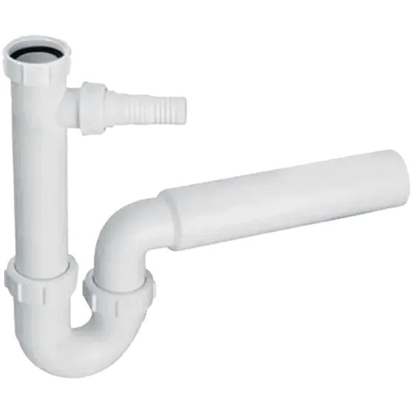 Prémium MC Alpine HC7 műanyag mosogató csőszifon tömlő csatlakozóval, 6/4"x40/50