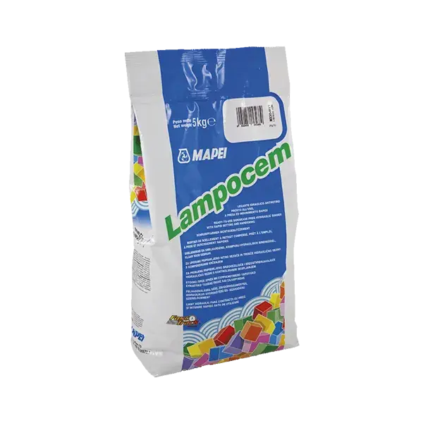 Mapei Lampocem zsugorodásmentes, gyorskötő és gyorsan szilárduló, hidraulikus kötőanyag 5kg Vedd meg online