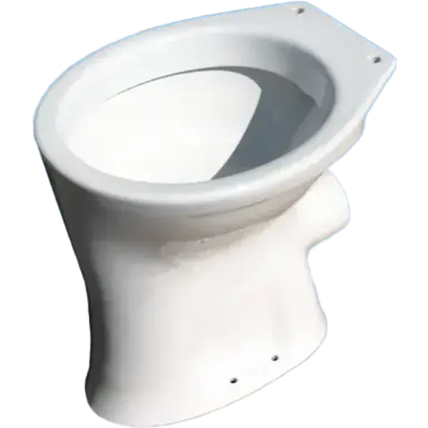 B&K Porcelán WC-kagyló mozgáskorlátozott felhasználók részére, magasított, padlón álló, alsó kifolyással, lapos öblítéssel - Nem rendelhető Kedvezményes ár