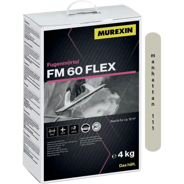 Utolsó esély Murexin FM60 FLEX fugázóanyag Manhattan 4kg