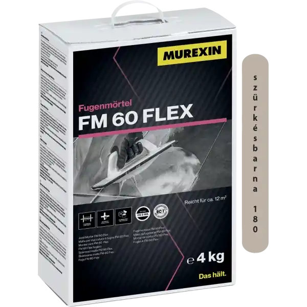 Murexin FM60 FLEX fugázóanyag Szürkésbarna 4kg Legnépszerűbb