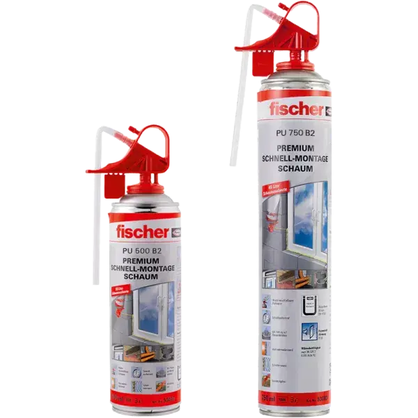 Különleges ajánlat Fischer egykomponensű gyorsszerelő kézi purhab PU 750ml