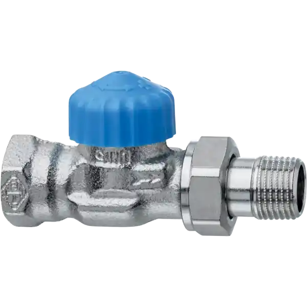 Outlet Heimeier kis ellenállású, termosztatikus, egyenes radiátorszelep BM 1/2" M30x1,5