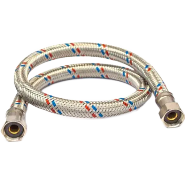 Utolsó esély Flexitub flexibilis bekötőcső vízre 1/2"-1/2" BB 60cm GIGANT