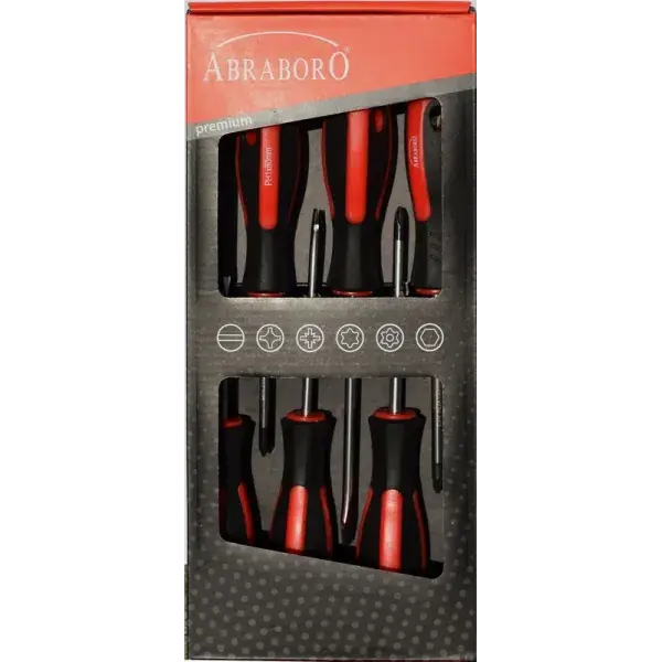 Abraboro Promo csavarhúzó készlet 6 darabos Szuper akció