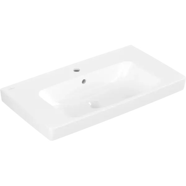 Korlátozott ajánlat Villeroy & Boch Architectura krámia mosdó 80 cm, túlfolyóval, fehér