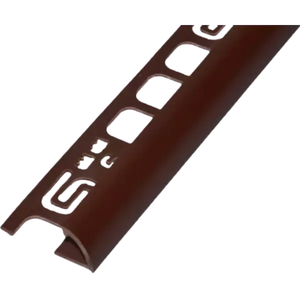 Árengedmény Salag PVC pozitív élvédő profil 9/10 mm világosbarna