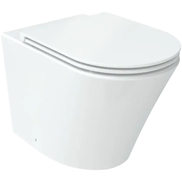 Wellis Clement álló WC mélyöblítésű, hátsó kifolyású, perem nélküli Árengedmény