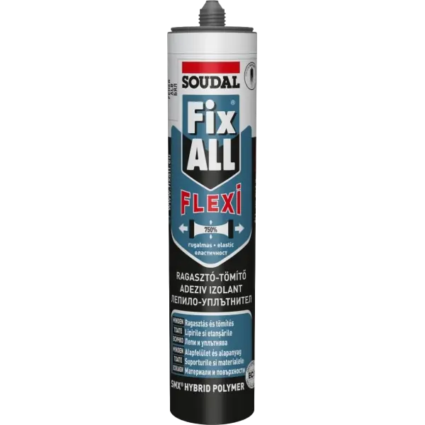 Olcsóbb Soudal fix All Flexi hibrid polimer tömítő-ragasztó 290ml