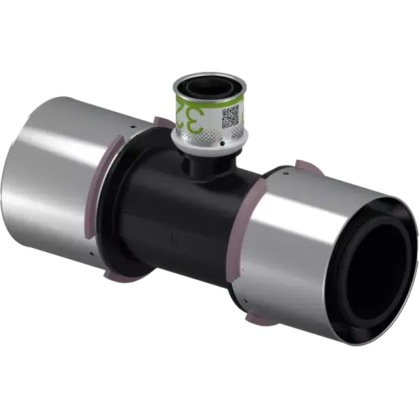 Bestseller Uponor S-Press PPSU szűkített T-idom 75x32x75