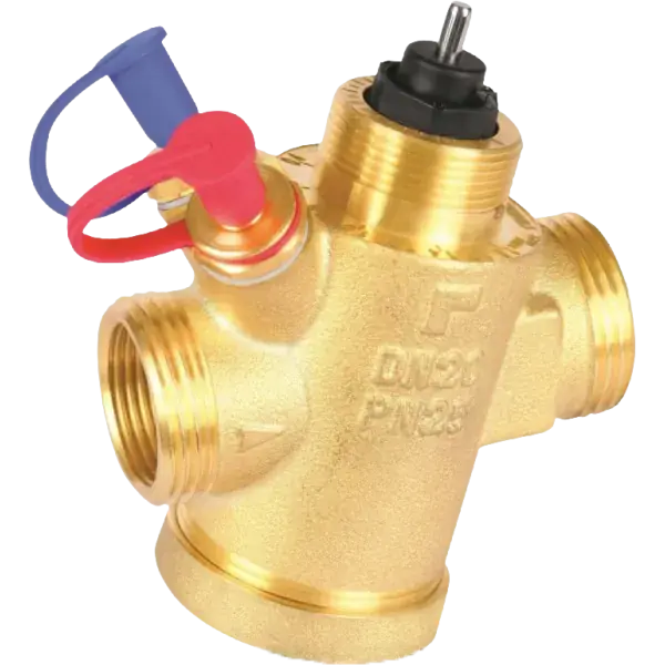 Honeywell beszabályzó szelep mérőcsonkkal BB 3/4" DN20 Kiárusítás