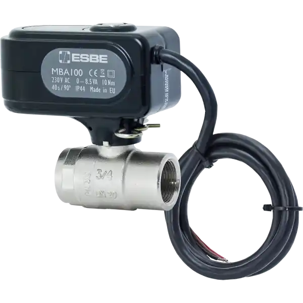 Olcsóbb Esbe MBA121 motoros gömbcsap 1" BB