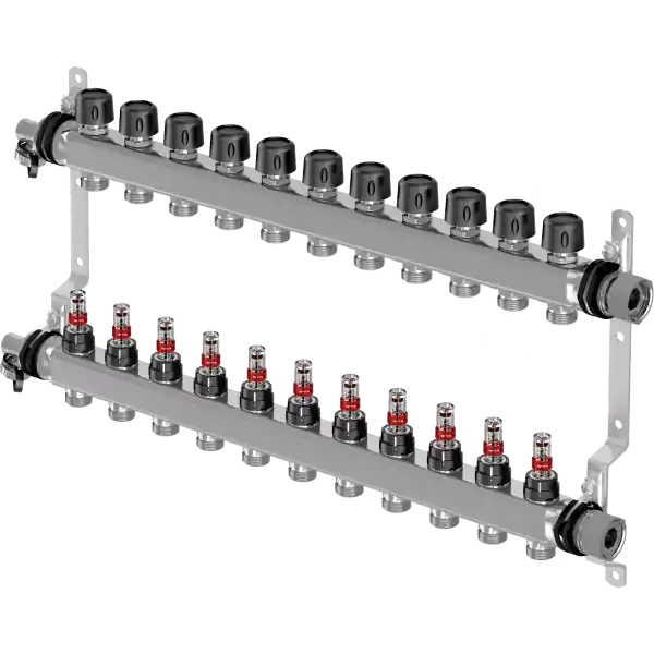 Uponor Vario S osztó-gyűjtő 11 körös, áramlásmérővel 3/4" - Nem rendelhető Utolsó esély