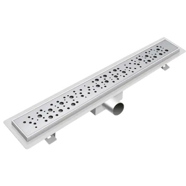 Expressz kézbesítés Roltechnik rozsdamentes zuhanyfolyóka, rozsdamentes mintás ráccsal 800 mm