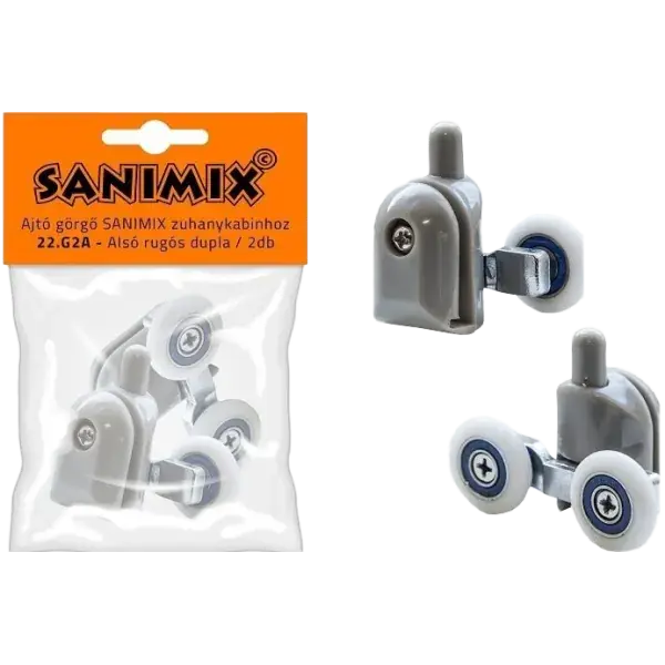 Sanimix alsó görgő rugós dupla 2db/csm Akciós ár
