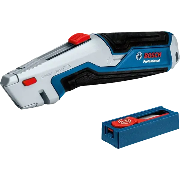 Bosch Visszahúzható pengéjű kés+pengék Gyors szállítás
