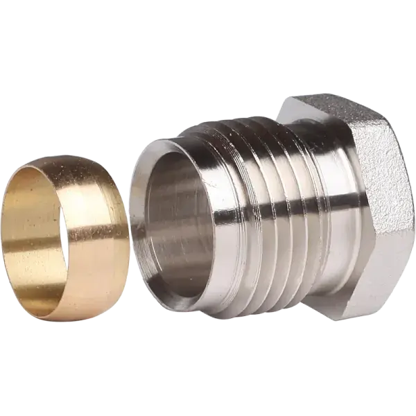Vásárlói kedvenc Danfoss szorítógyűrűs rézcső csatlakozó 15x1/2" KM