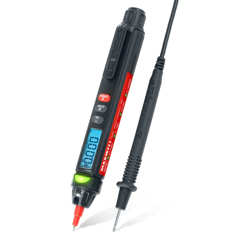 Digitális multiméter - TOLL - 1000V DC - 50 ohm - 1 x AAA Gyors kiszállítás