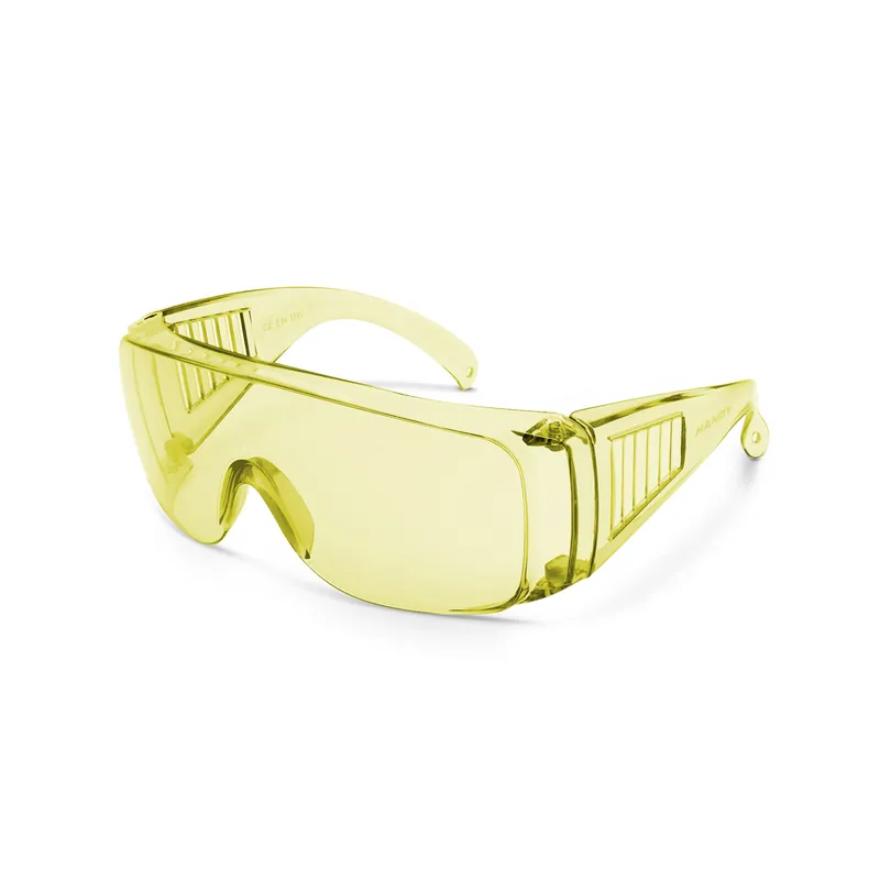 Professzionális védőszemüveg UV védelemmel - Sárga Gyors szállítás