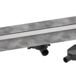 Biztonságos vásárlás Hansgrohe RainDrain Go Teljes zuhanylefolyó szett 800, burkolható fedéssel, standard vagy lapos beszereléshez, Szálcsiszolt Rozsdamentes Acél 56273800