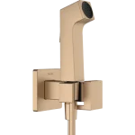 Biztonságos fizetés Hansgrohe Bidette Kevertvizes bidé kézizuhany E, 1jet, EcoSmart+, zuhanytartóval és 125cm-es zuhanytömlővel, Szálcsiszolt Bronz 29233140