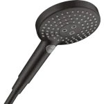 Hansgrohe Raindance Select S Kézizuhany 120, 3jet, PowderRain EcoSmart+, Matt Fekete 26516670 Biztonságos fizetés