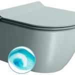 Expressz kézbesítés SAPHO GSI PURA SWIRLFLUSH fali WC, 36x50cm, dual-matt jégkék (881615)